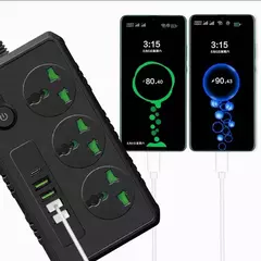 Alargue Inteligente Tipo C 20w Tomas 220v Usb 3.0 Zapatilla en internet