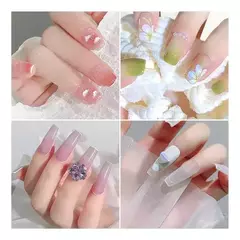 Set X 3 De Pinceles Almendrados Para Gel Uñas Acrílicas - comprar online