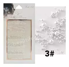 Decoracion Caviar Diseño Uñas Acrilicas Esculpidas Nail Art - mqregalosmayorista
