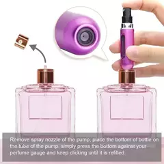 X3 Mini Botella Atomizadora Recargable Perfume Spray Viaje - mqregalosmayorista