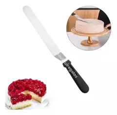 Espatula Con Escalon Reposteria Acero Inoxidable Tortas