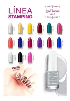 Esmaltes Para Stamping X6 O Estampar Deco Nails Art Varanos en internet