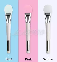 Brocha Doble Punta Aplicador De Silicona + Cepillo Limpiador - comprar online