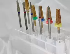 Organizador Porta Fresas Torno Uñas Manicura Estuche Nails - comprar online
