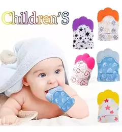 Guantes Mordillos Silicona Bebés Juguete Varios Modelos