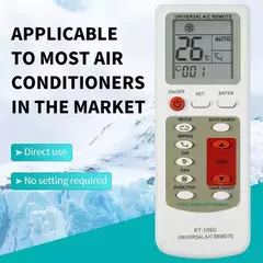 Control Remoto Universal Aire Acondicionado Frio Calor - mqregalosmayorista