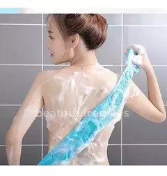 Cepillo Esponja Silicona De Espalda Doble Cerdas Ducha Baño - tienda online