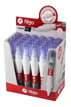 Lápiz Corrector Filgo Correct 012 Pack X12 Unidades
