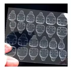 Sticker X10 Adhesivo Pegamento Para Tips Uñas Postizas Cinta - comprar online