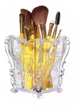 Porta Pinceles Lápices Limas Arte Uñas Organizador Acrílico - comprar online