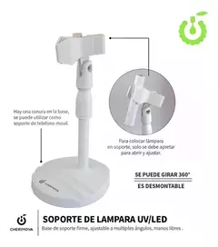 Mini Soporte De Lampara Uv Led Para Uñas Semipermanentes en internet