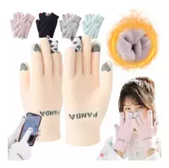 Guante Touchscreen Panda Pantalla Tactil Invierno Frio