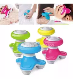 Mini Masajeador Corporal Relax Antiestres A Pila Usb 3 Patas