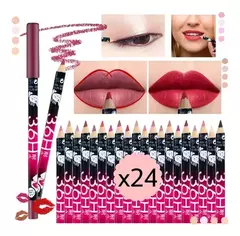 Delineador De Ojos X24 Lapiz Sombras Labios Multiuso Make Up
