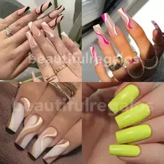 Tips X100 Uñas Cuadrada Sonrisa Curvatura C Esculpidas - comprar online