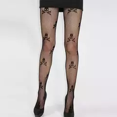 Panty Medias Con Estampa Dark Look Moda Tendencia Medibachas - tienda online
