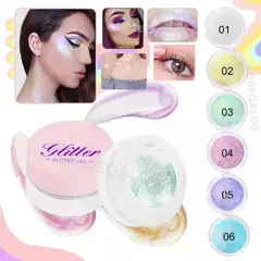 Iluminador X6 Glitter En Gel Efecto Humedo Rostro Multiusos