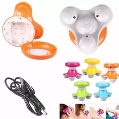 Mini Masajeador Corporal Relax Antiestres A Pila Usb 3 Patas en internet