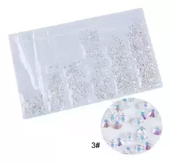 Piedras Strass Cristal Para Decoracion De Uñas Esculpidas - comprar online