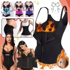 Imagen de Faja Chaleco Reductor Modelador Neopreno Cintura Reductora