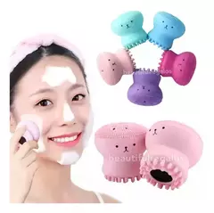 Limpiador Facial X3 Exfoliante Cepillo Silicona Masajeador