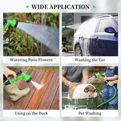 Manguera Expandible 7.5mts Jardín Pistola Retráctil Flexible - mqregalosmayorista