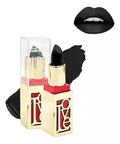 Labial Cremoso En Barra Para Labios Negro Matte Maquillaje - comprar online