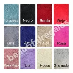 Alfombra Shaggy Base Antideslizante Super Suave - tienda online