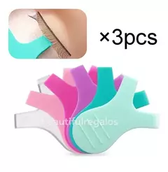 Cepillos Color Pastel X3 Herramienta Para Pestañas Lifting