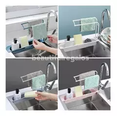Imagen de Organizador Bacha Extensible Escurridor Multiuso Cocina