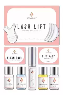 Kit Para Permanente Pestañas Lifting Iconsign 100% Original - mqregalosmayorista