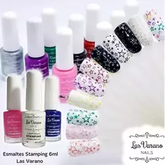 Esmaltes Para Stamping X6 O Estampar Deco Nails Art Varanos - comprar online