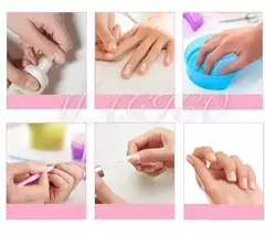Recipiente O Envase Para Remojar Uñas Manicuria Nuevo en internet