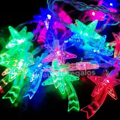 Luces Meteoro Estrella 20 U Guirnalda 3 Mts A Pila Navidad - comprar online