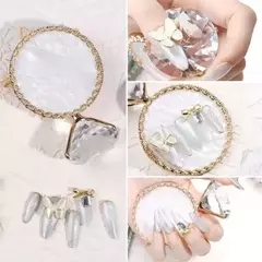 Paleta Mezcladora Para Maquillaje Uñas Manicuria Nail Art - comprar online