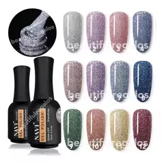 X6 Gel Semipermanente Starshine Navi Con Glitter 15ml - comprar online