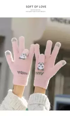 Guante Touchscreen Panda Pantalla Tactil Invierno Frio en internet