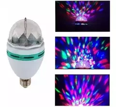 Luz Led220v Color Rgb Giratoria Luces Efecto Disco Veloz - comprar online