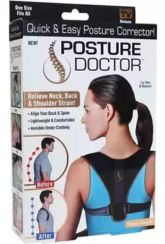 Corrector Postural Faja Postura Espalda Posture Doctor - tienda online