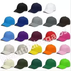 Imagen de Gorras Lisas Hombre Mujer Unisex Calidad Premium Ajustables
