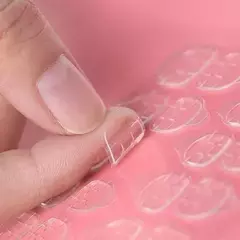 Sticker X10 Adhesivo Pegamento Para Tips Uñas Postizas Cinta en internet