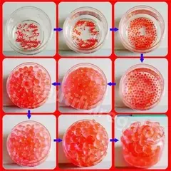 Bolitas Orbeez X10 Sobres Hidrogel Crecen Agua Centro Mesa - mqregalosmayorista