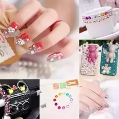Imagen de Strass Gemas Autoadhesiva Para Cara Cuerpo Varias Medidas