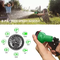 Manguera Expandible 15mts Jardín Pistola Retráctil Flexible - mqregalosmayorista