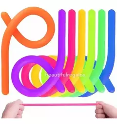 Noodle Toy Fideo Elástico Antiestres Sensorial Juego X3 en internet
