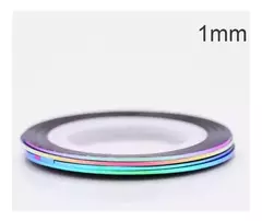 10 Rollos Cintas Decoración De Uñas Metalizados Nail Art en internet