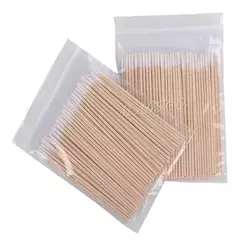 Micro Hisopos Extensión De Pestañas Uñas Maquillaje X100 - mqregalosmayorista