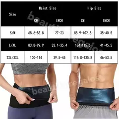 Faja Termica Modeladora Reductora Compresion Sauna Ligero - mqregalosmayorista