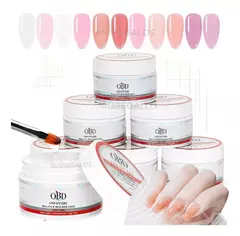 Gel Construcción Para Uñas Gelificada 15g Uv/led Qbd 3 En 1