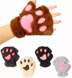 Guantes C/ Huella Garra Perro Gato Para Chicos Manito Oferta en internet